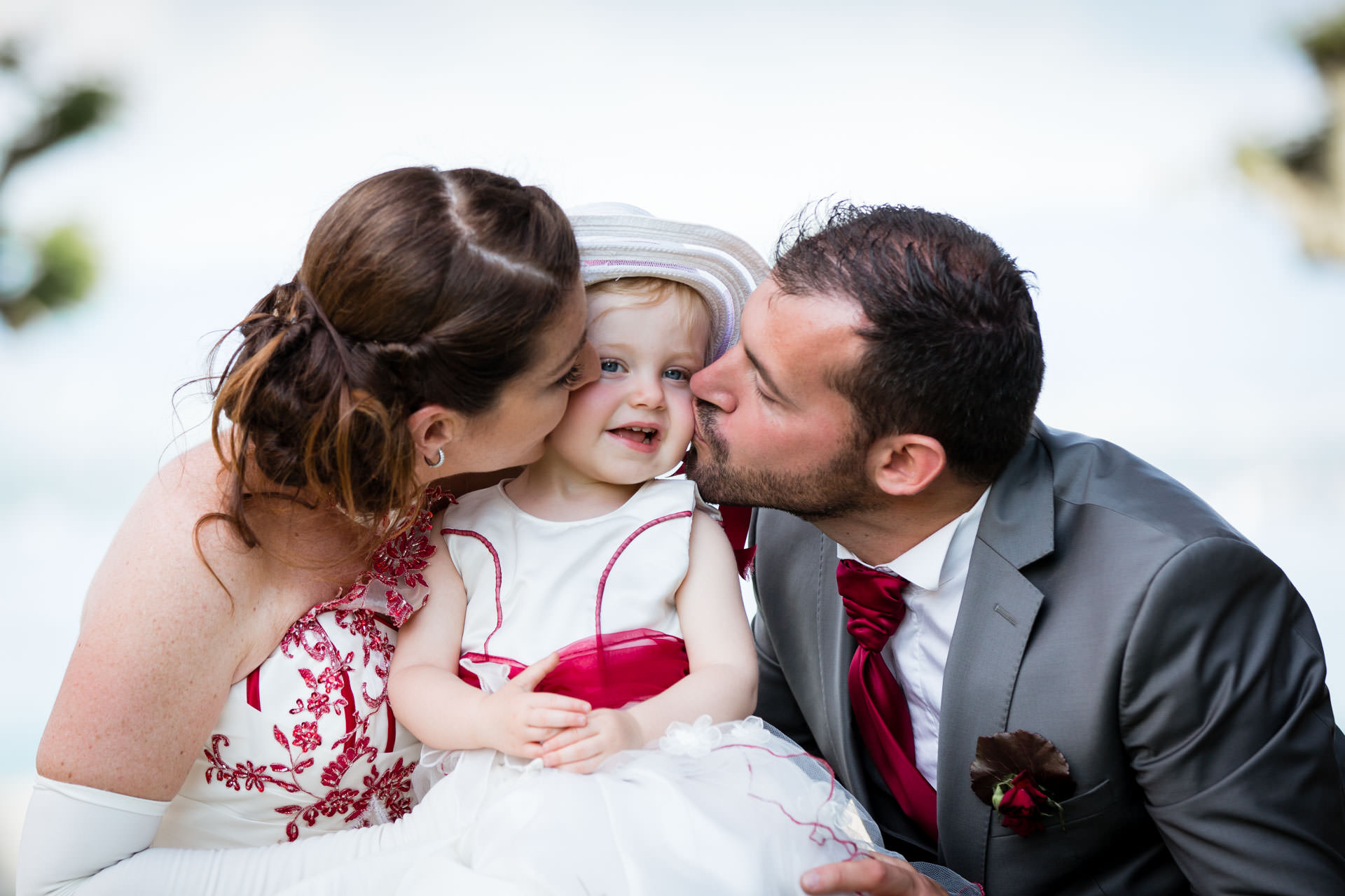 Mariage Coppet eglise Saint Robert enfants