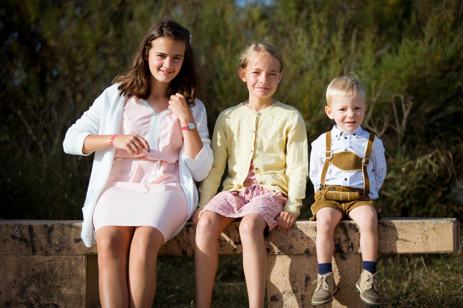 les enfants au cocktail a la point de Grignon