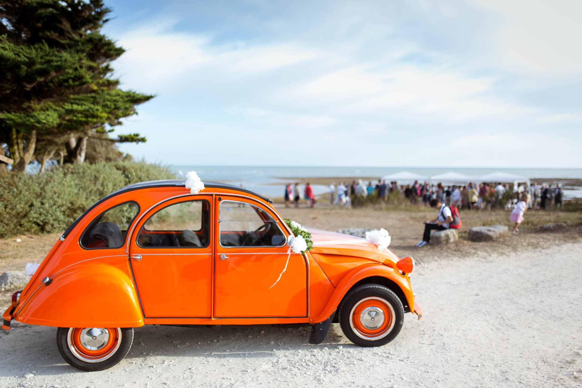 la 2cv a la point de Grignon