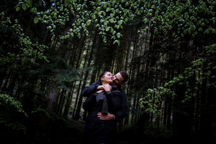 Photo Engagement Pays de Gex Aurelien et Elsa