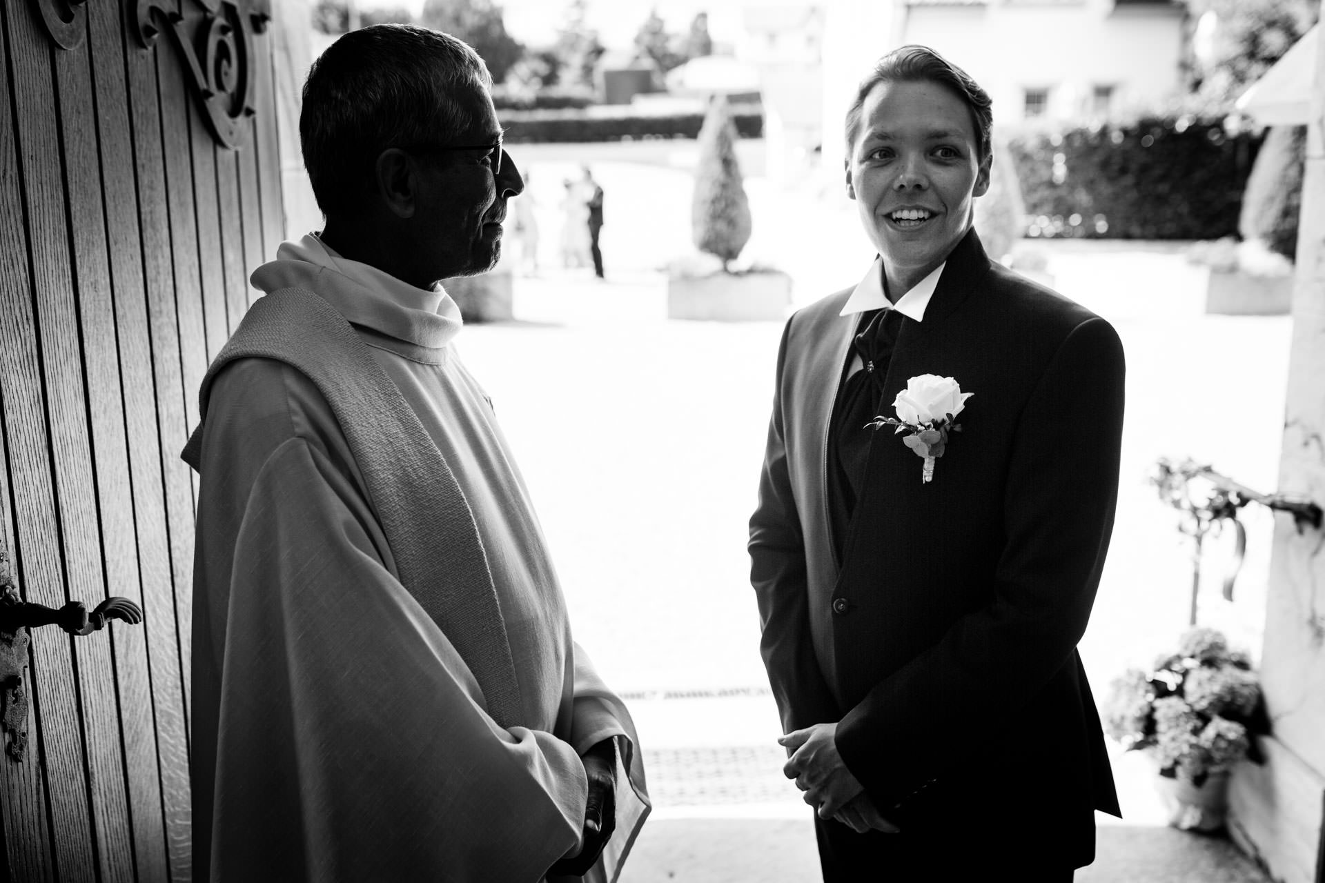 Eglise Saint Robert mariage Coppet - Photographe Mariage