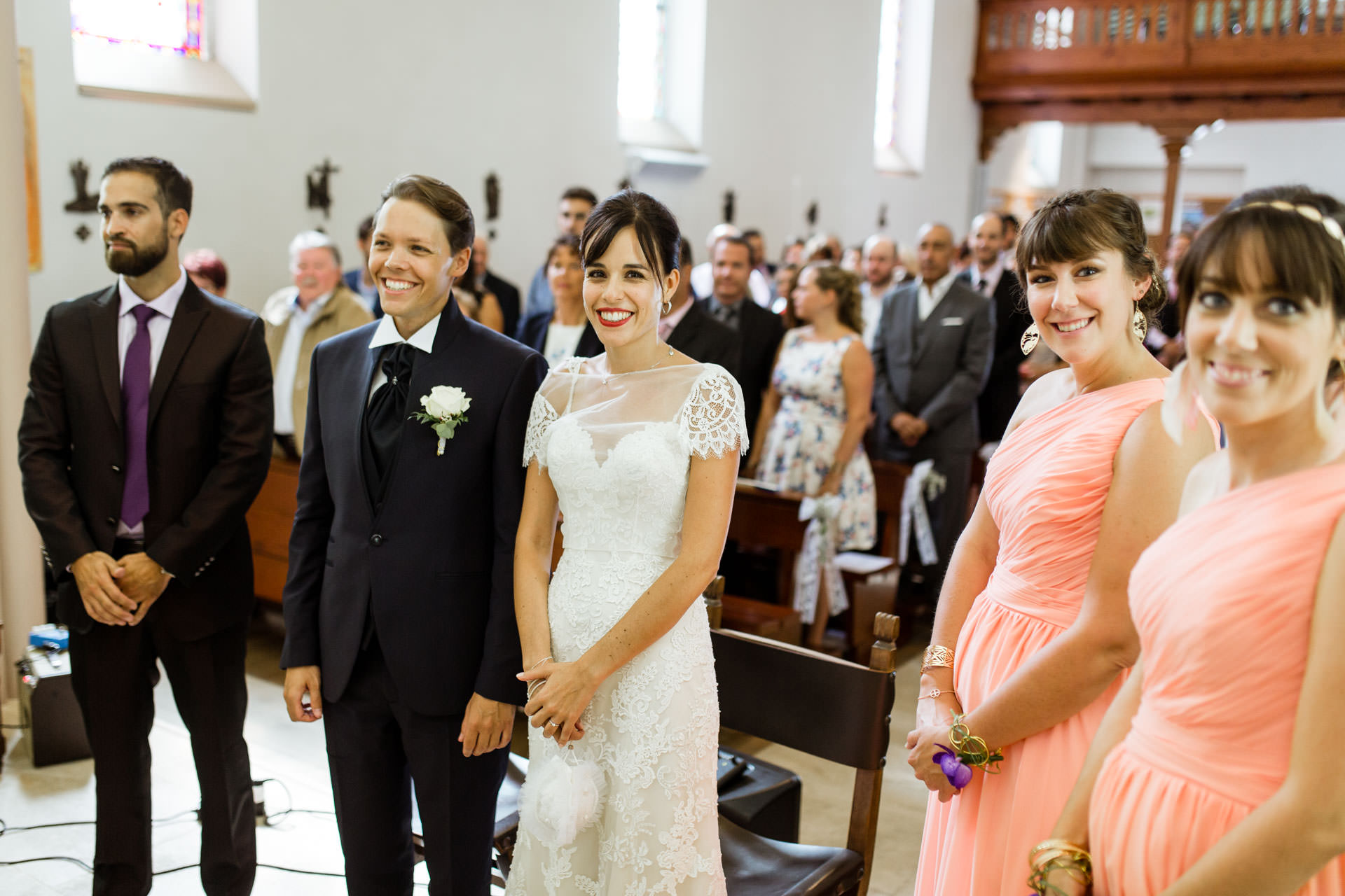 Eglise Saint Robert mariage Coppet - Photographe Mariage