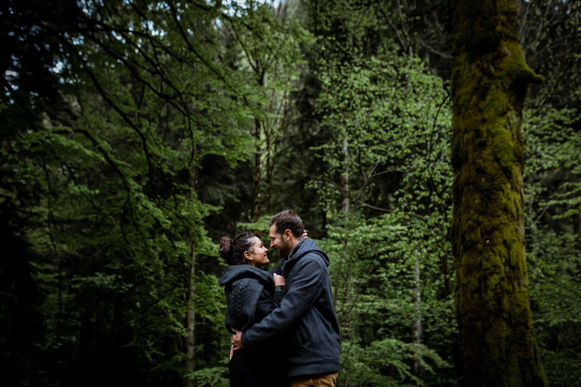 Photos de couple au Creux de l'envers