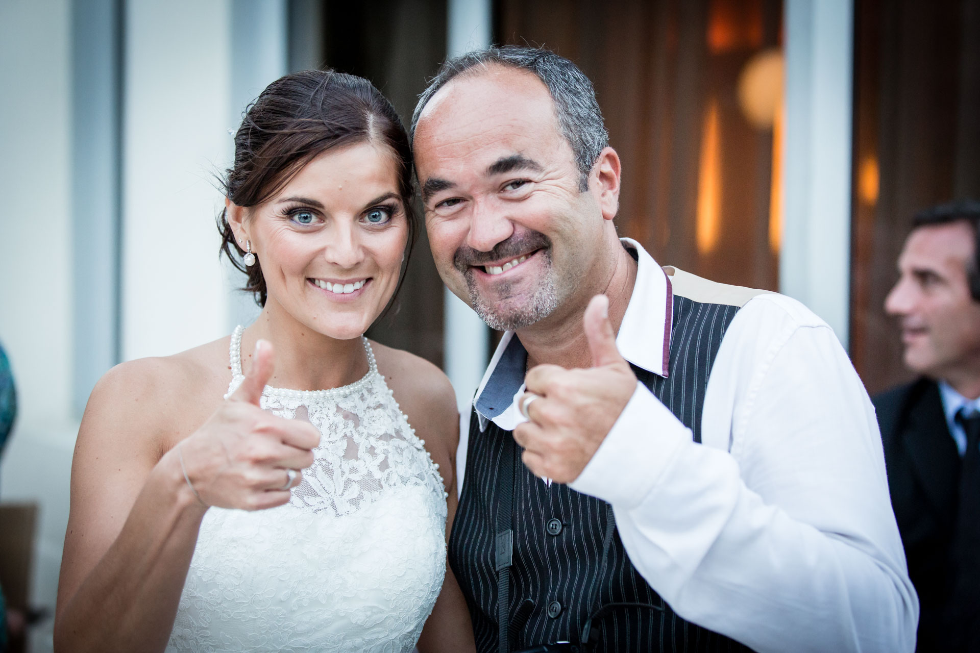 Mariage de Mallorye et Nicolas. Mariee avec Stephane de Animusik au Domaine de DIvonne