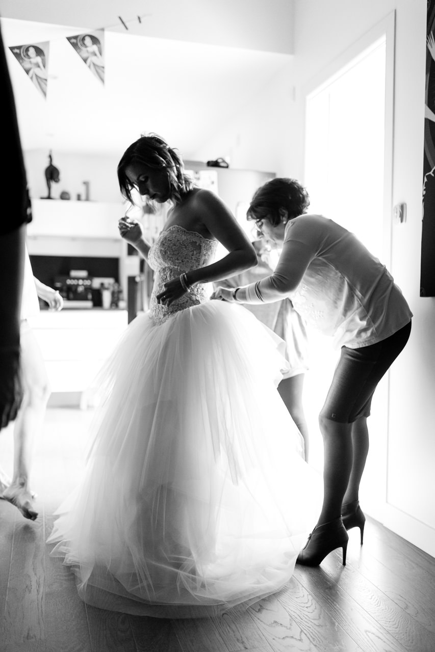 Photographe de Mariage Rock habillage noir et blanc