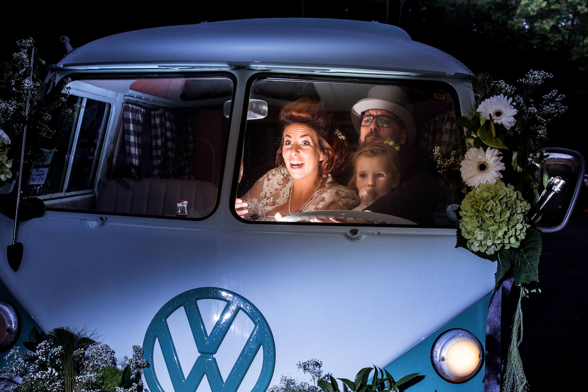 Photographe de Mariage Rock combi vw 