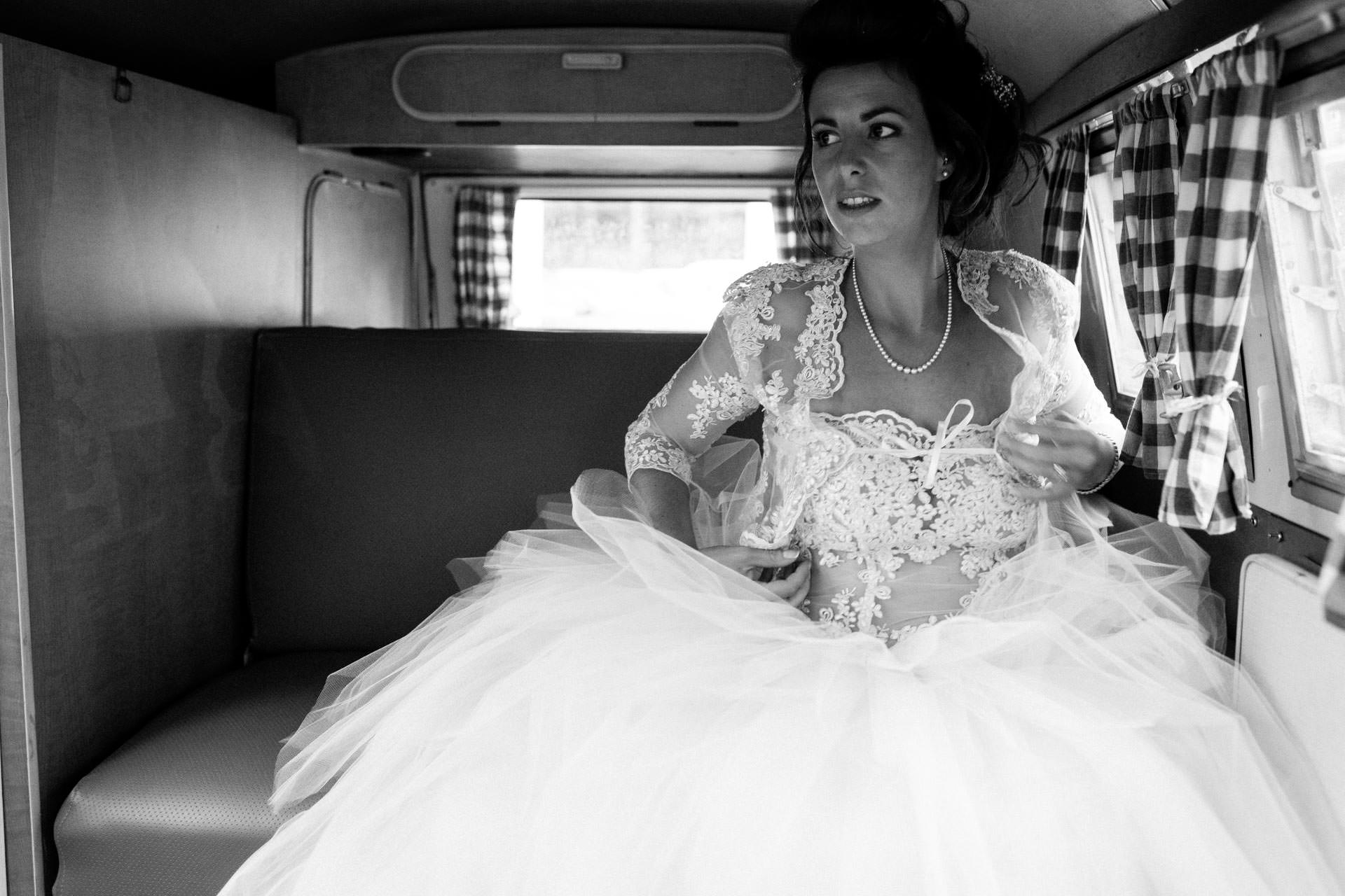 Photographe de Mariage Rock combi Vw glamrock