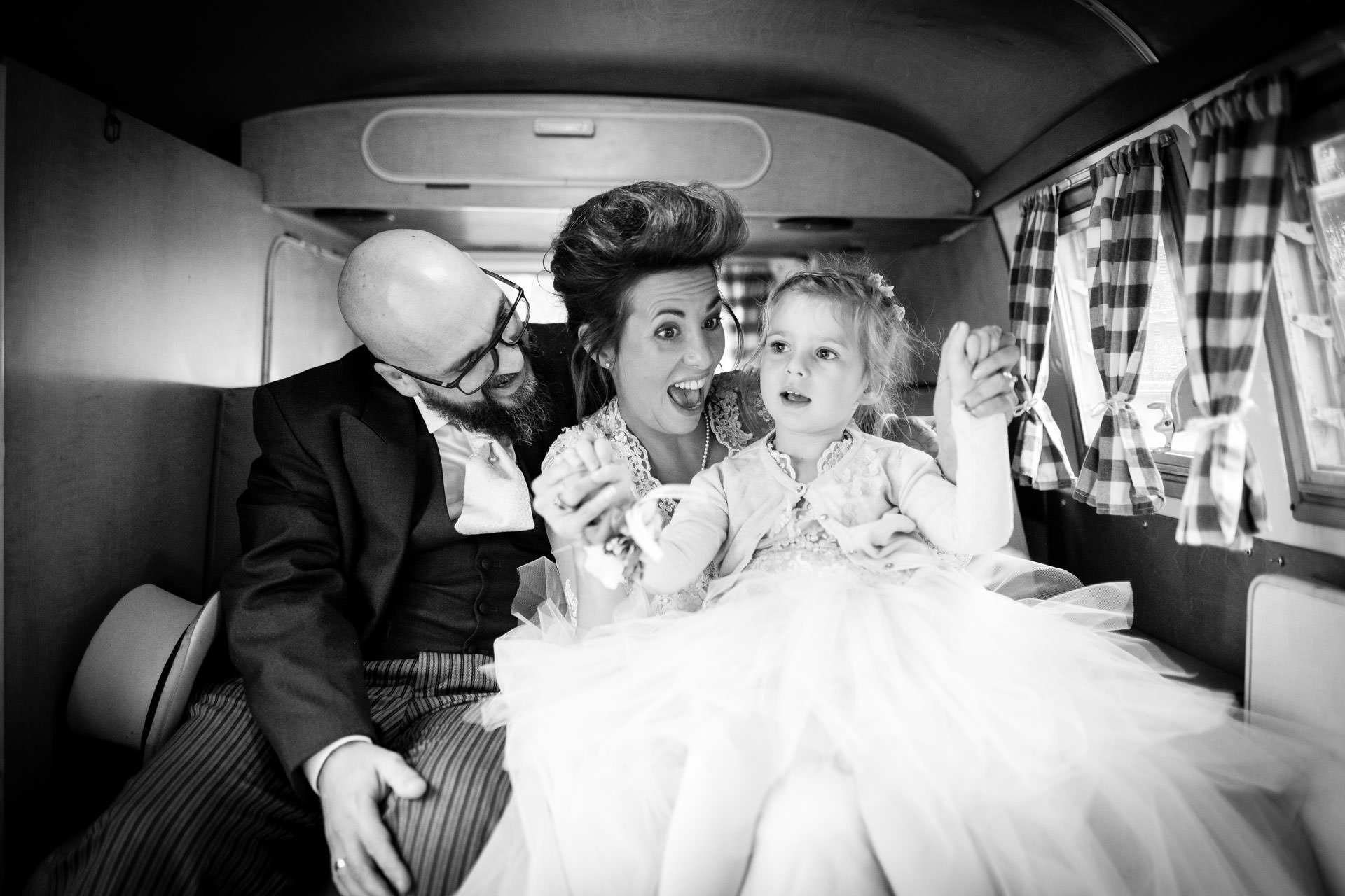 Photographe de Mariage Rock dans combin vw