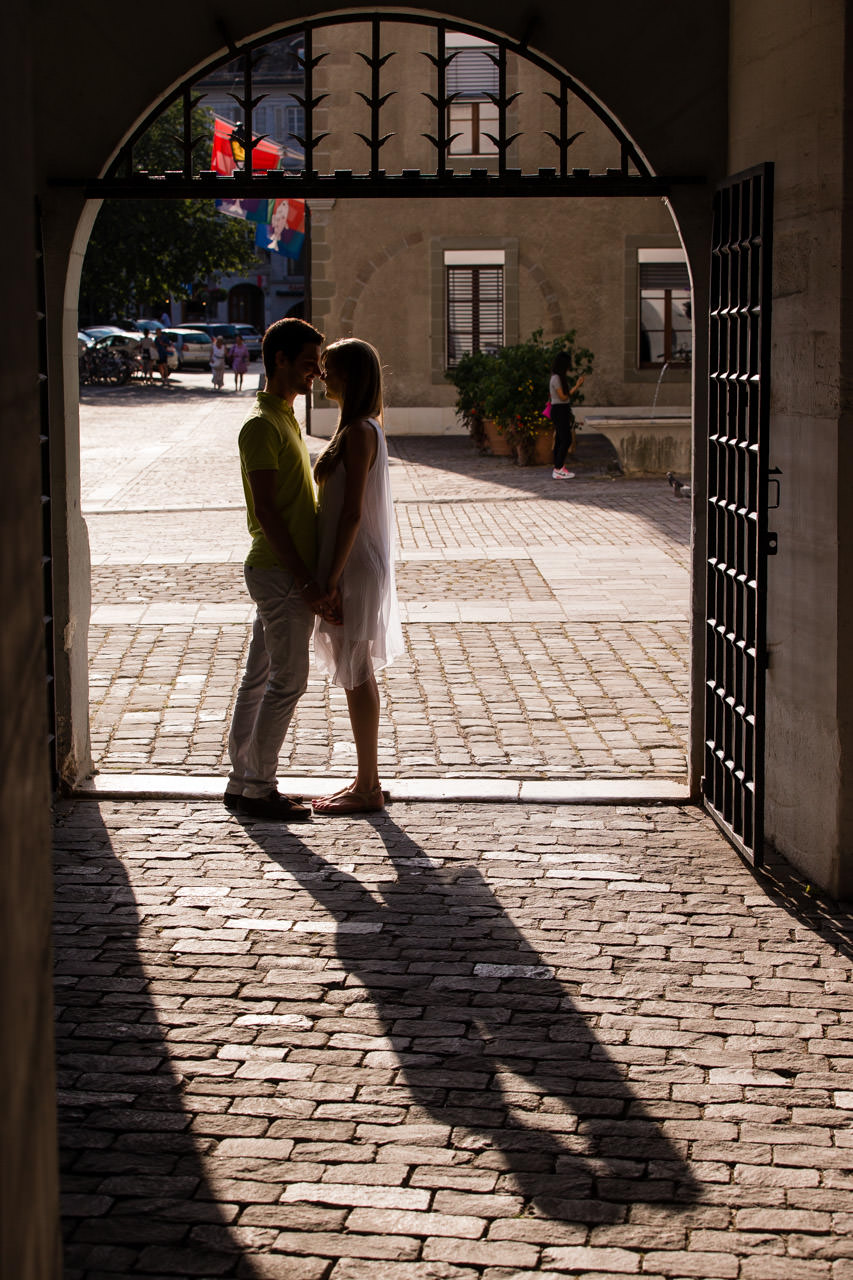 Ambiance Couple Seance Chateau de Nyon