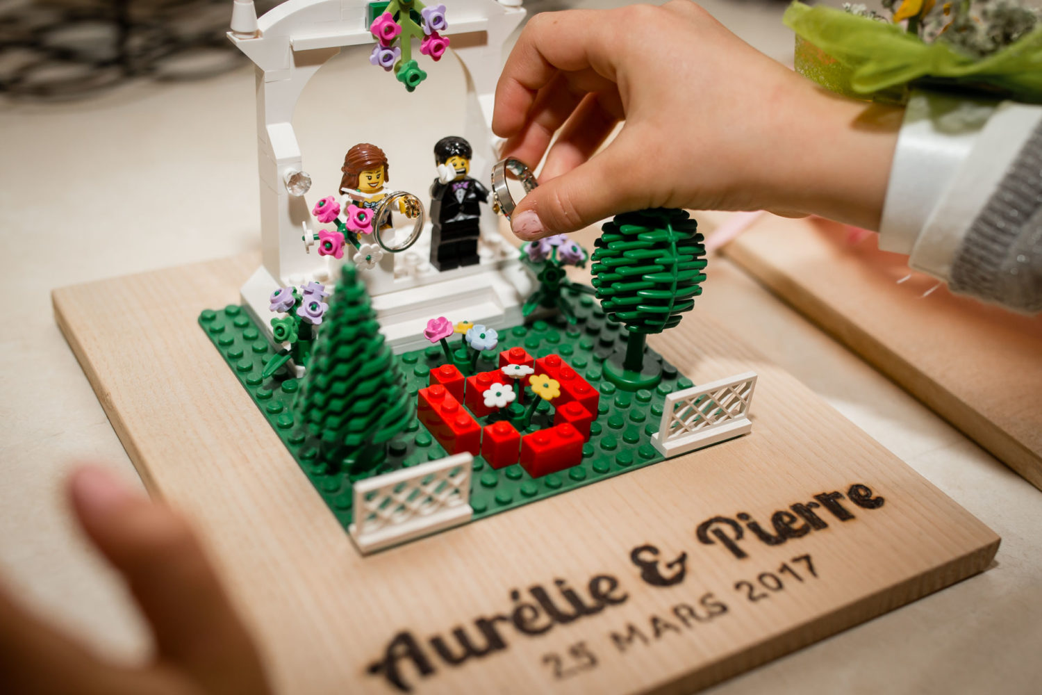 les alliances en Lego Mariage Laique Besançon